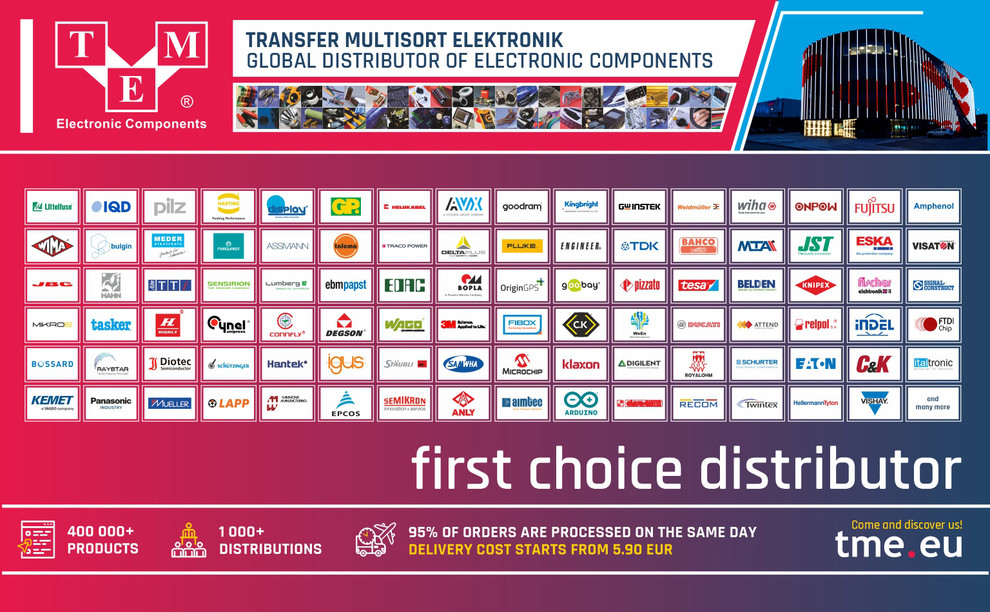 TME - first choice distributor