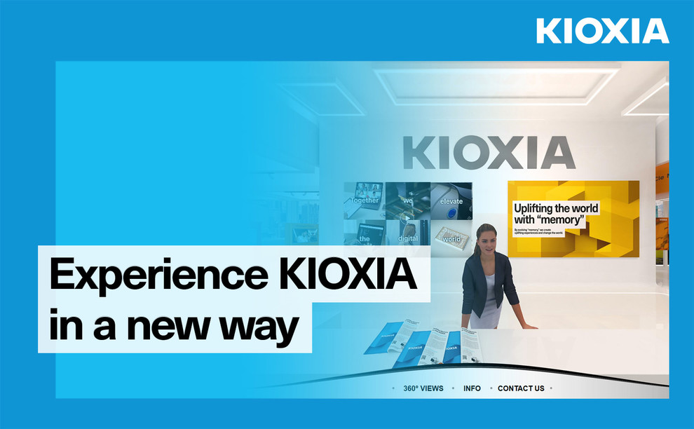Experience KIOXIA in a new virtual way