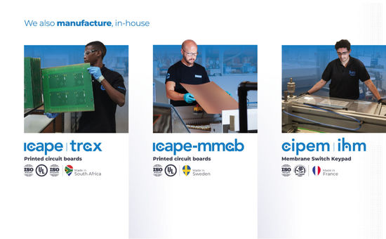 In-house manufacturing solutions by ICAPE