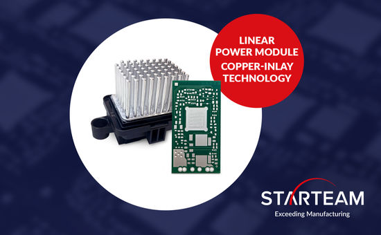 Linear Power Module – Copper Inlay Technology